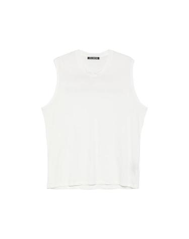 [해외직구] 26FW 콜 북스톤 민소매 티셔츠 CBSCOV340 101 WHITE