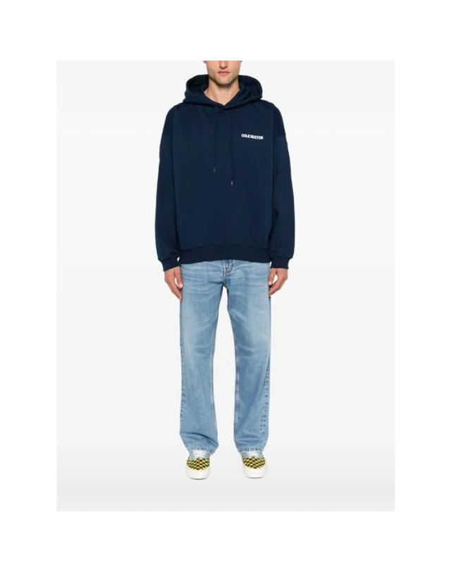 콜 북스톤 [해외직구] 26FW 콜 북스톤 후드 티셔츠 SPHO001 420 BLUE 착용컷