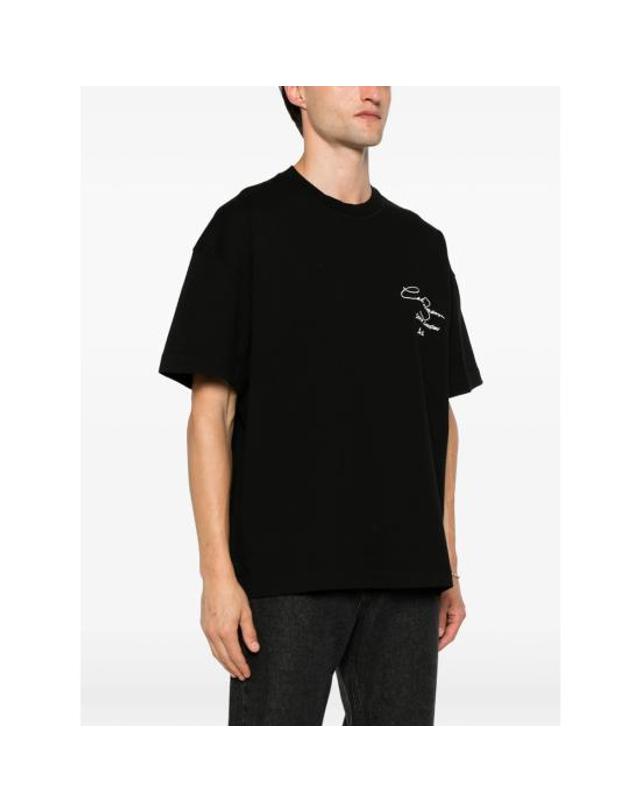 콜 북스톤 [해외직구] 26FW 콜 북스톤 반팔 티셔츠 VSTS001 000 BLACK 착용컷