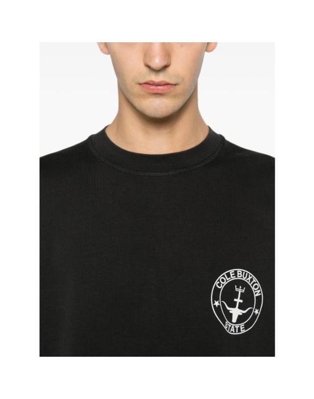 콜 북스톤 [해외직구] 26FW 콜 북스톤 반팔 티셔츠 CBST320 001 BLACK 착용컷