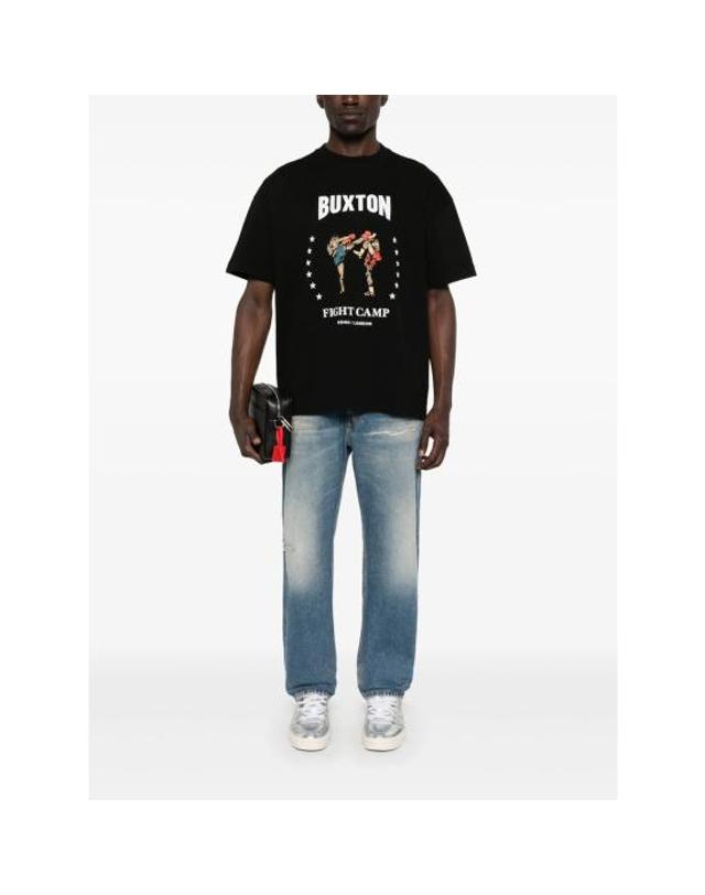 콜 북스톤 [해외직구] 26FW 콜 북스톤 반팔 티셔츠 FCT001 000 BLACK 착용컷