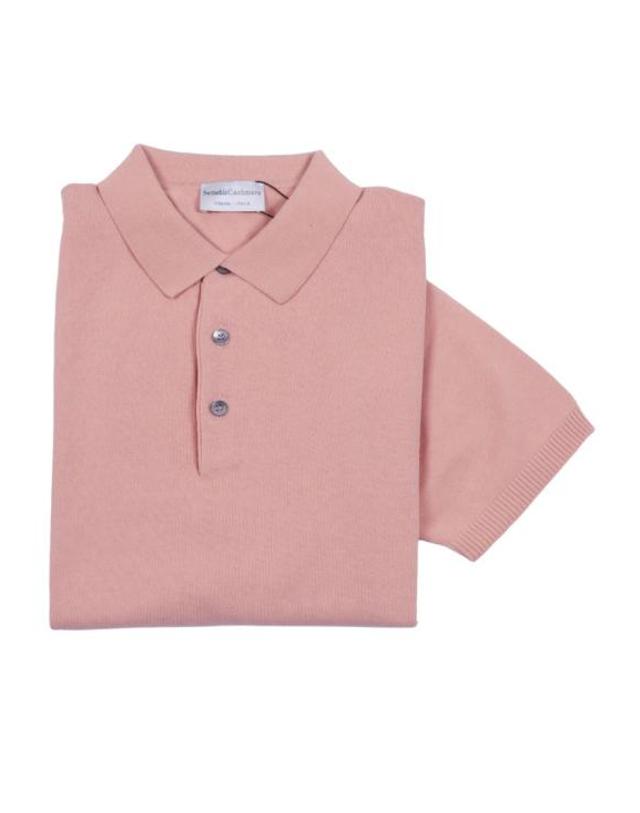 쎄떼필리 [해외직구] 26SS 쎄떼필리 폴로 티셔츠 POLOKIN M Pink 착용컷