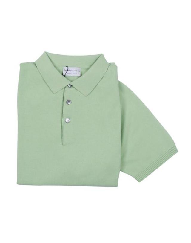 쎄떼필리 [해외직구] 26SS 쎄떼필리 폴로 티셔츠 POLOKIN M Green 착용컷