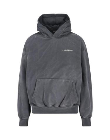 [해외직구] 25FW 쿨투라 후드 티셔츠 K0080 Grey