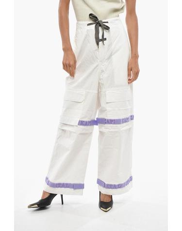 [해외직구] 쿨투라 반팔 티셔츠 K2404LP160WHTXPURPLE White