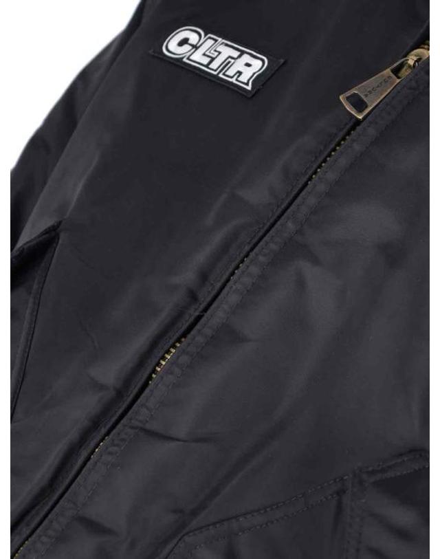 쿨투라 [해외직구] 25FW 쿨투라 봄버 자켓 BB005 Black 착용컷