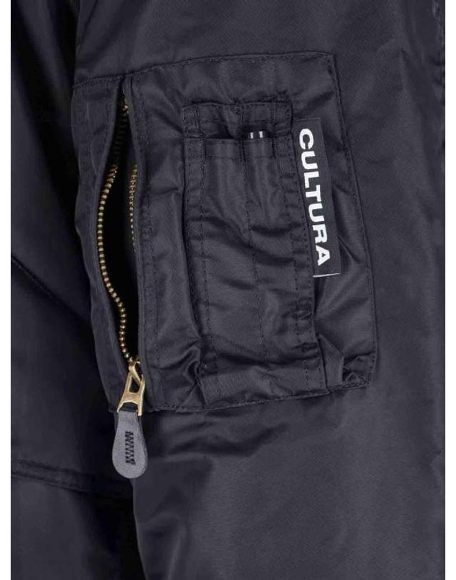 쿨투라 [해외직구] 25FW 쿨투라 봄버 자켓 BB0050 Black 착용컷