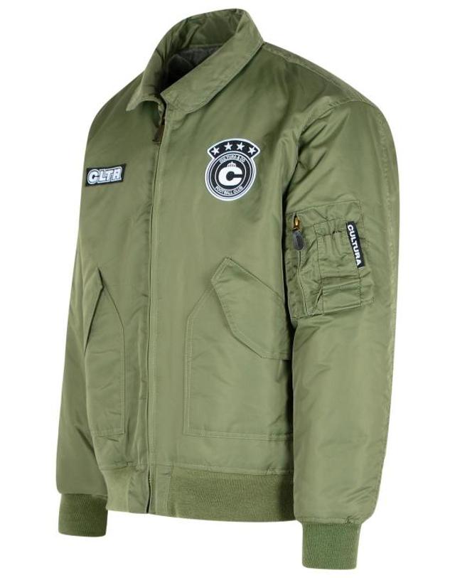 쿨투라 [해외직구] 25FW 쿨투라 봄버 자켓 BB001GREY Green 착용컷