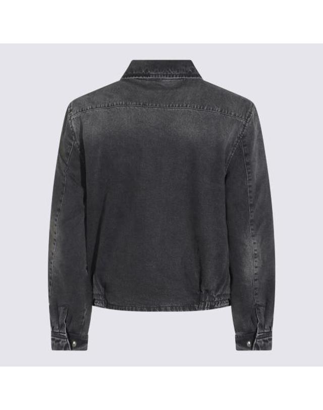 아르떼 앤트워프 [해외직구] 26FW 아르떼 앤트워프 데님 자켓 AW26013J 001 BLACK 착용컷