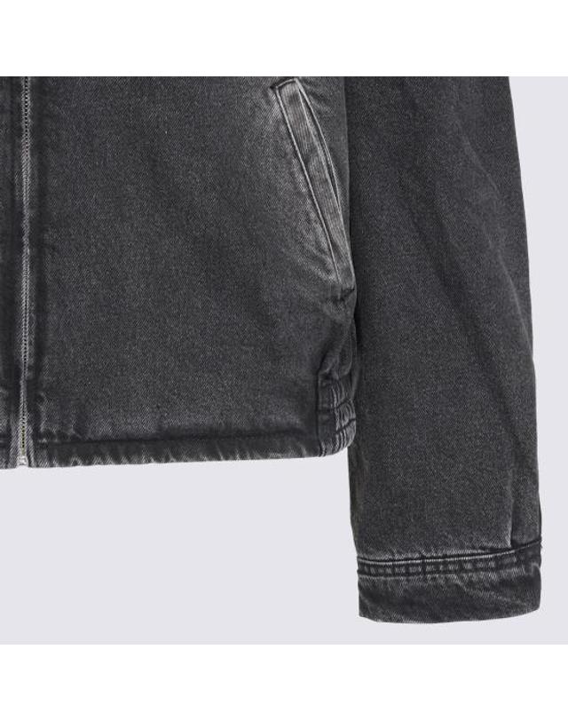 아르떼 앤트워프 [해외직구] 26FW 아르떼 앤트워프 데님 자켓 AW26013J 001 BLACK 착용컷