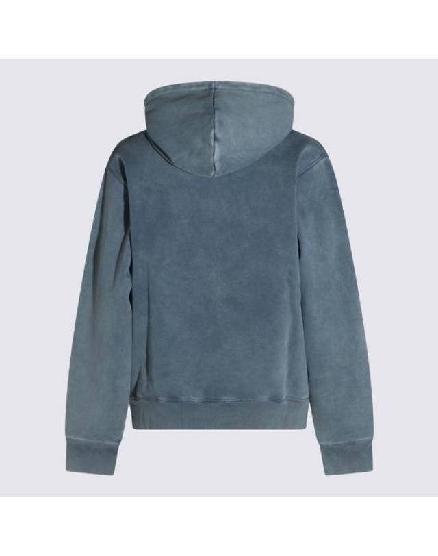 아르떼 앤트워프 [해외직구] 26FW 아르떼 앤트워프 후드 티셔츠 AW26110HJ 450 Navy 착용컷