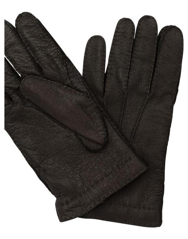 레스텔리 [해외직구] 25FW 레스텔리 장갑 42F805 BROWN 착용컷