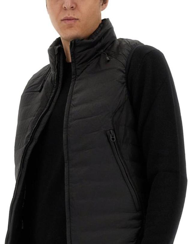 제이지1 [해외직구] 24SS JG1 패딩 조끼 JG12404 BLACK Black 착용컷