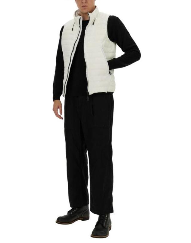 제이지1 [해외직구] 24SS JG1 패딩 조끼 JG12404 IVORY Black 착용컷