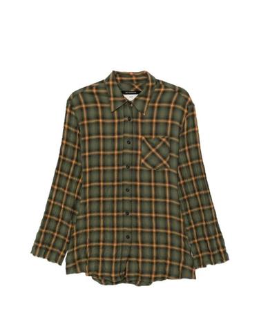 [해외직구] 26FW 송포더뮤트 셔츠 WSH032SHRCGRN Green