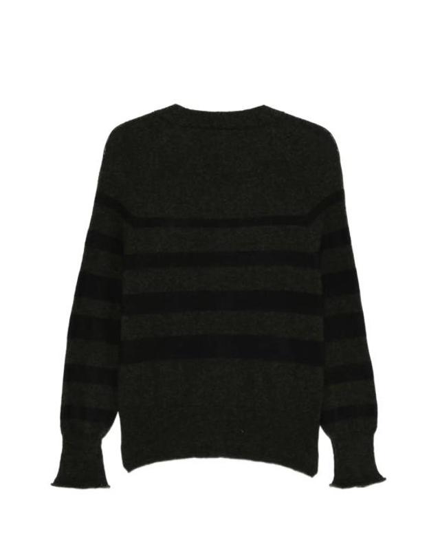 송포더뮤트 [해외직구] 26FW 송포더뮤트 가디건 UKT046HAIRGRN Green 착용컷