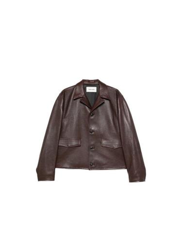 [해외직구] 26SS 토니웩 가죽 자켓 BF12LJ001 BRBRO BROWN