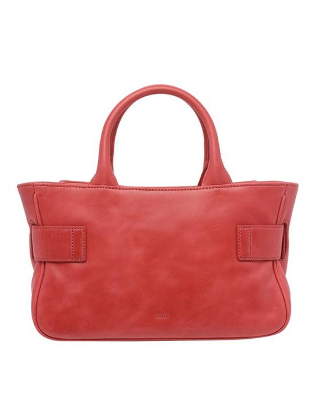 오소이 [해외직구] 26FW 오소이 토트백 26FB05014323 AGED RED 착용컷