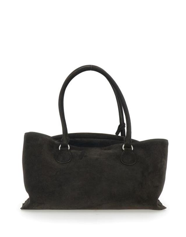 오소이 [해외직구] 26FW 오소이 토트백 25FB01020273SUEDEMOCHA Brown 착용컷
