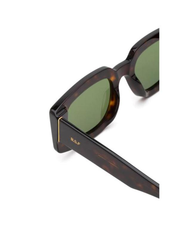 레트로슈퍼퓨처 [해외직구] 26FW 레트로슈퍼퓨처 선글라스 Tetra 3627 BROWN 착용컷