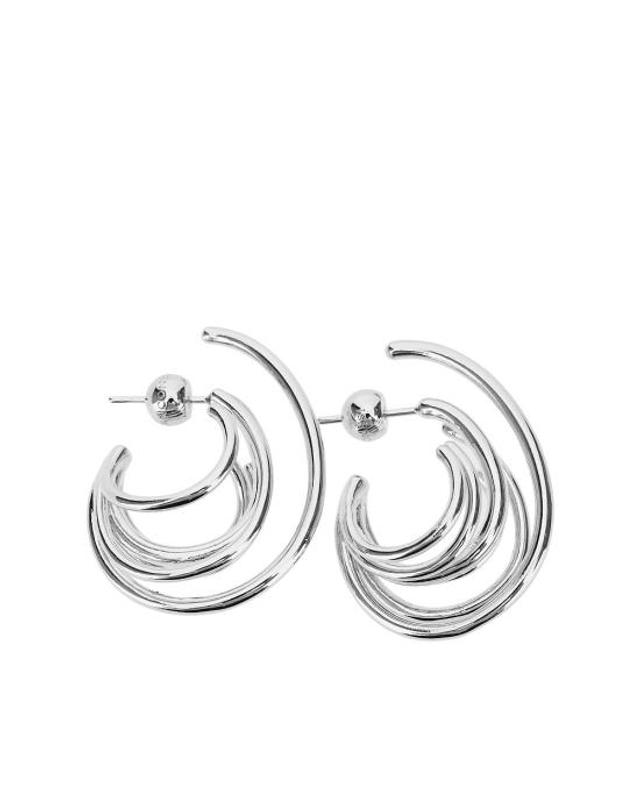판코네시 [해외직구] 26SS 판코네시 이어링 S26 EA027 PBRASS Silver 착용컷