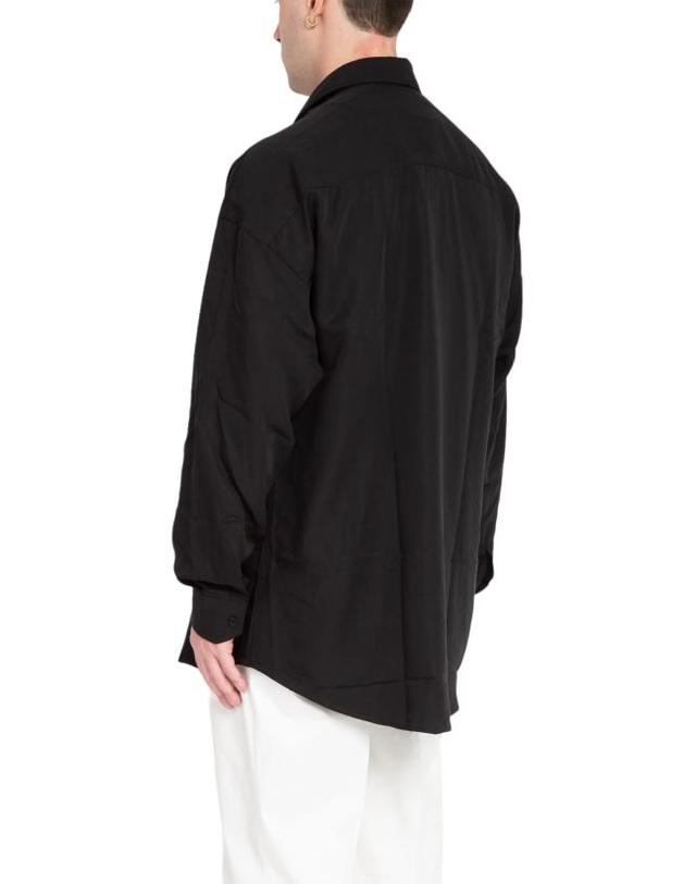 코스투메인 [해외직구] 24SS 코스투메인 긴팔 셔츠 VALENTINO CONGO SS24 4490 Black 착용컷