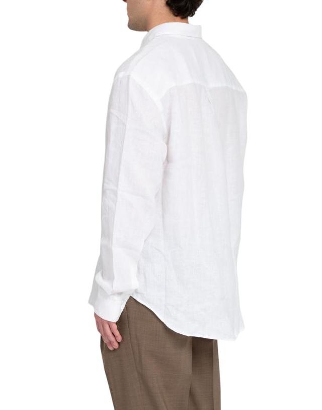 코스투메인 [해외직구] 24SS 코스투메인 긴팔 셔츠 ANDREA CORFU BIANCO White 착용컷