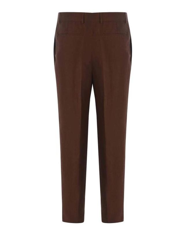 코스투메인 [해외직구] 24SS 코스투메인 스트레이트 팬츠 W55TR11502 Brown 착용컷