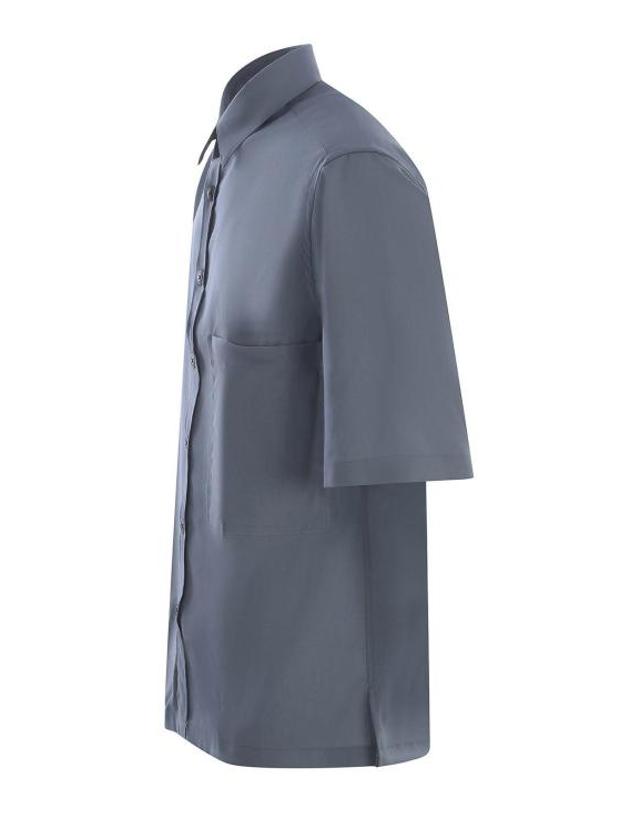 코스투메인 [해외직구] 24SS 코스투메인 반팔 셔츠 W26TI8008 Light Grey 착용컷