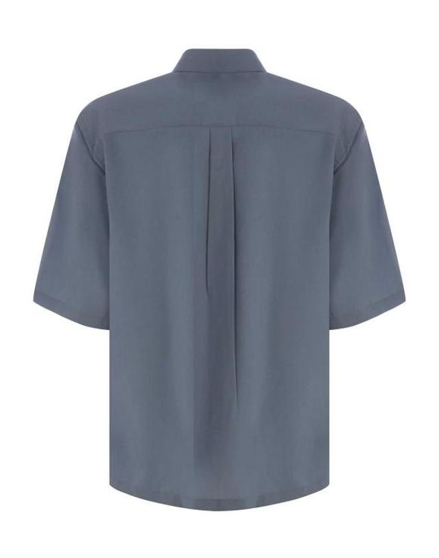 코스투메인 [해외직구] 24SS 코스투메인 반팔 셔츠 W26TI8008 Light Grey 착용컷