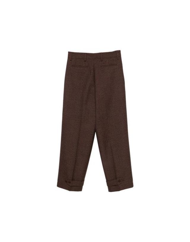 코스투메인 [해외직구] 26FW 코스투메인 스트레이트 팬츠 F32 COSTIN QUABO BROWN 착용컷