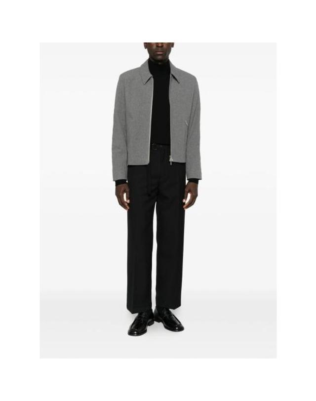 코스투메인 [해외직구] 26FW 코스투메인 스트레이트 팬츠 F03 JOHN DALLA NERO BLACK 착용컷