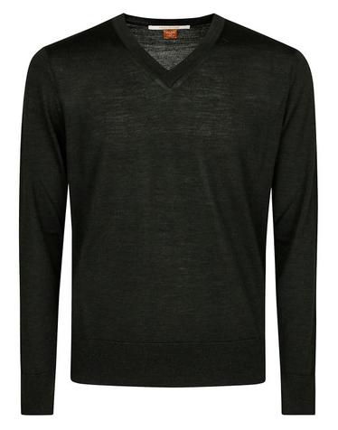 [해외직구] 24FW 힌더스트리 스웨터 HMA005F050019 OLIVE