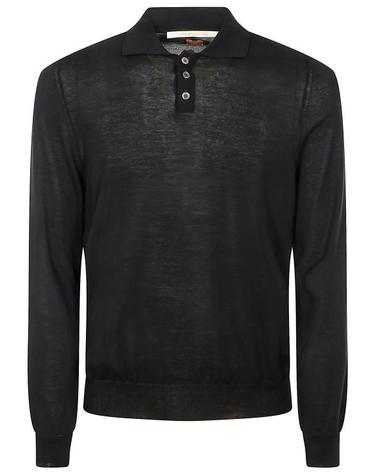 [해외직구] 25SS 힌더스트리 긴팔 티셔츠 HMA007S070015 BLACK