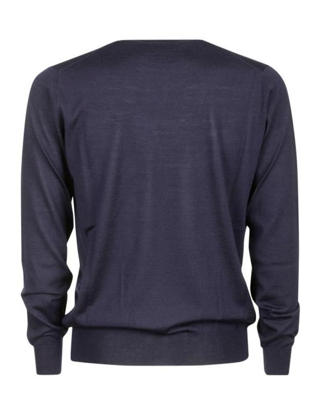 힌더스트리 [해외직구] 26FW 힌더스트리 스웨터 GC1ML RM16R 880 INDIGO 착용컷