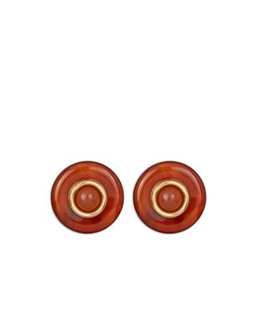 [해외직구] 26SS 제니퍼 베어 이어링 118RA11 CARNE RED