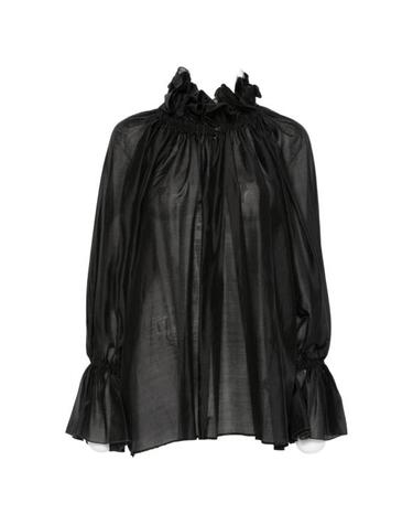 [해외직구] 26FW 더 레이티스트 블라우스 TLW04027T0161LNTP T0002 BLACK