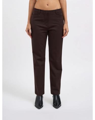 [해외직구] 25FW 더 레이티스트 스트레이트 팬츠 TLW03103W0206ABTP T0215 Brown