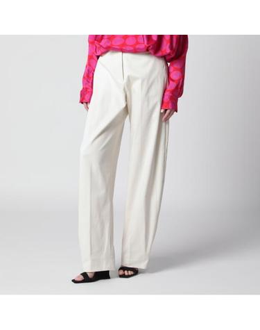 [해외직구] 26SS 더 레이티스트 팔라초 팬츠 TLW03122T0176ABTP T0343 WHITE