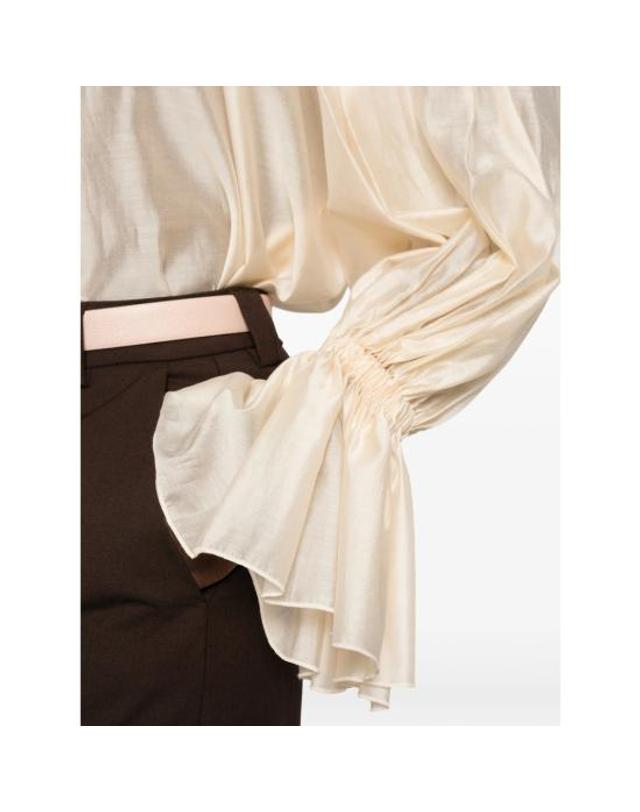 더 레이티스트 [해외직구] 26FW 더 레이티스트 블라우스 ESTELLE 4027 T0161 T0343 NEUTRALS 착용컷