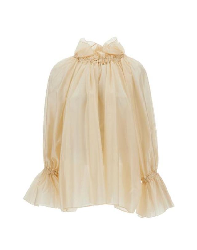 더 레이티스트 [해외직구] 26FW 더 레이티스트 블라우스 TLW04027T0161LNTP T0343 CREAM 착용컷