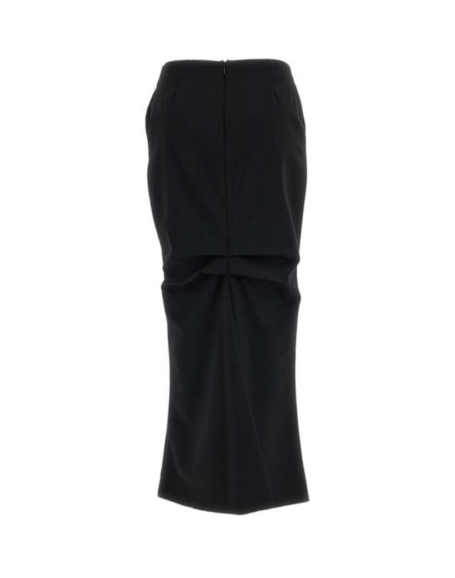 더 레이티스트 [해외직구] 26FW 더 레이티스트 스커트 TLWJ9011W0206ABTPT0002 Black 착용컷