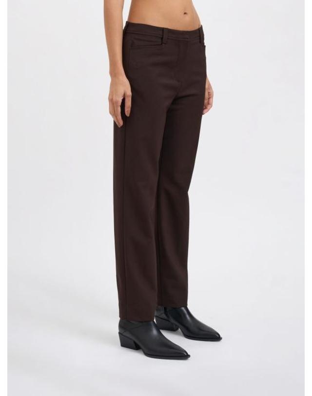 더 레이티스트 [해외직구] 25FW 더 레이티스트 스트레이트 팬츠 TLW03103W0206ABTP T0215 Brown 착용컷