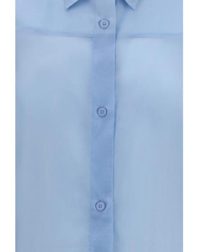 더 레이티스트 [해외직구] 26FW 더 레이티스트 셔츠 TLW04006T0161ABTPT0028 LIGHT BLUE 착용컷