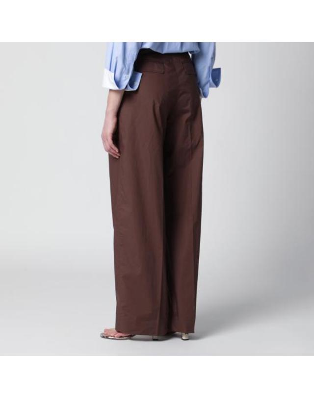 더 레이티스트 [해외직구] 26SS 더 레이티스트 팔라초 팬츠 TLWD3104T0160LNTP T0215 BROWN 착용컷