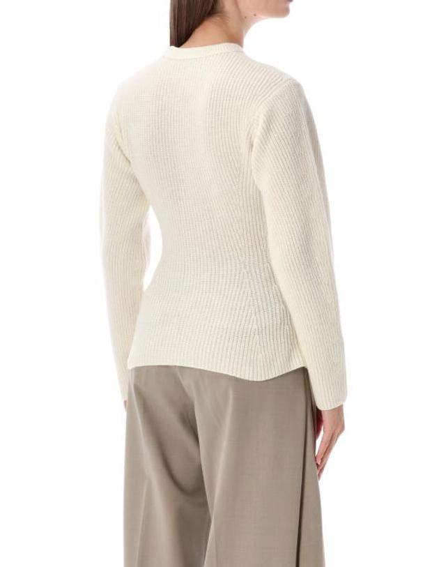 더 레이티스트 [해외직구] 26FW 더 레이티스트 스웨터 TLW05000KIRF5 T0341 BEIGE 착용컷
