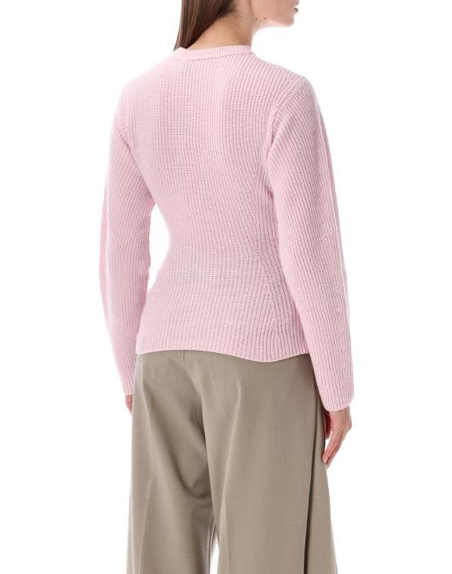더 레이티스트 [해외직구] 26FW 더 레이티스트 스웨터 TLW05000KIRF5 T0104 ROSA 착용컷