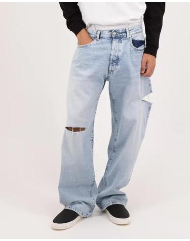 [해외직구] 26SS 아이콘데님 데님 팬츠 SCOTT ID8865 SKY BLUE
