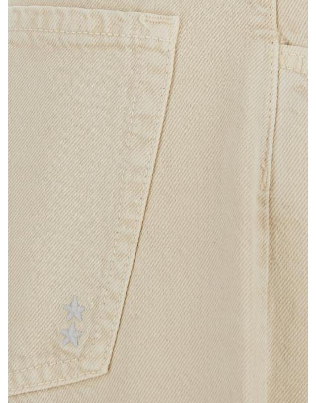 아이콘데님 [해외직구] 26SS 아이콘데님 데님 팬츠 POPPYPT2034 Beige 착용컷