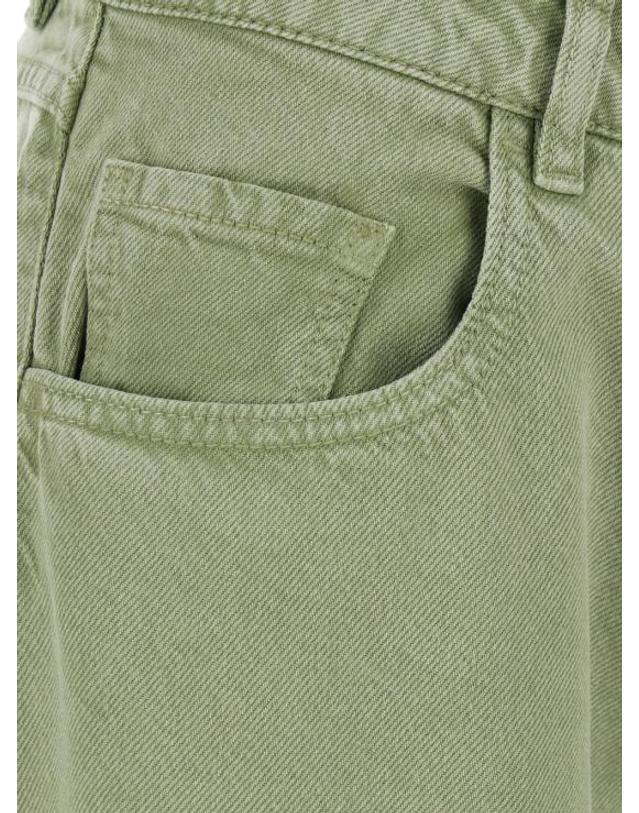아이콘데님 [해외직구] 26SS 아이콘데님 스트레이트 팬츠 BEAPT2036CAC Green 착용컷